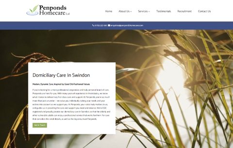 Penponds Homecare Ltd, Swindon