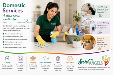 Secret Angels Integrated Care & Community Support Services Ltd, Luton