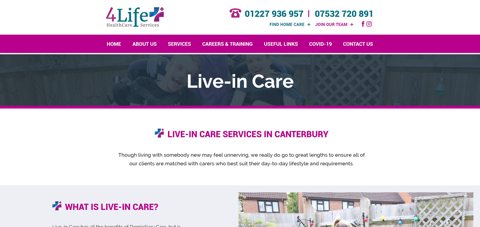 4life Healthcare Services, Canterbury